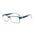 Import preferential price Eyeglasses Frames Customized Tredning In store items SI-177 54#17 140mm TR frame legs full rim optical glasses from China