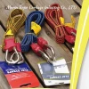 Premium Quality Heavy Duty latex Uv Resistant Flat Elastic rope Bungee Cord With carabiner  Hooks