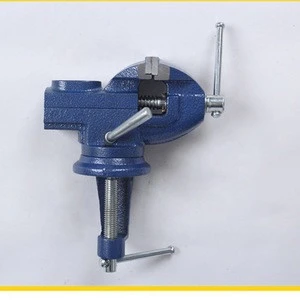 Press Vise 50mm 60mm 80mm 70mm Rotatable High Duty Mechanic Press Locking Swivel Base Table Top Clamp Universal Table Bench Vise