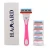 Import Private label five blade replaceable shaving razor blades 5 blade system razor cartridges from China