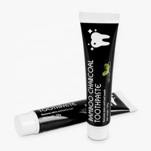 Private Label Natural Organic Refreshing Teeth Whitening Activated Bamboo Charcoal Toothpaste