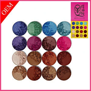 Private label Shimmer Make Up Oem 16 Colors Diamond Eye Shadow