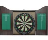 Professional Dartboard With Deluxe Wooden Cabinet Darts
