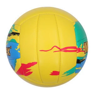 Professional design Size 5/1 PU/PVC machine stitched beach volleyball professional ball for sale