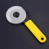PROFESSIONAL PIZZA CUTTER WHEEL with Safe Blade Cover Stainless Steel Slicer for Waffle Cookie Dough Pie