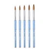 Professional Pure Kolinsky Nail Pen Metal Nail art Painting Brush Gel Polish Drawing Paint Acrylic Nail Art Pen Free Shipping