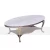 Import Professional table base manufacturer supplied custom Table Metal Furniture Frame With gold or silver colour from China