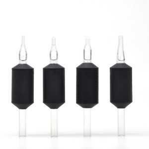 Professional Tattoo Tubes With Black Tattoo Grips Supply