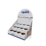 Promotion custom design cardboard perfume display rack stand