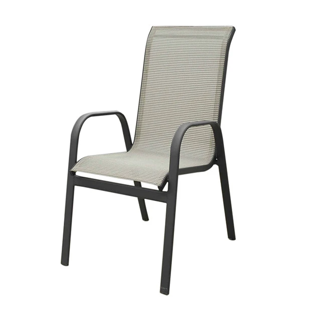 promotion outdoor garden sling stacking chair