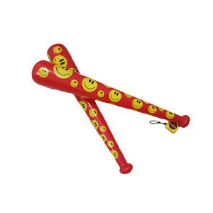 Promotional and Advertising Cheap eco-friendly pvc inflatable baseball bat and stick application