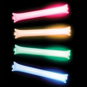 Promotional inflatable noise maker led cheering stick