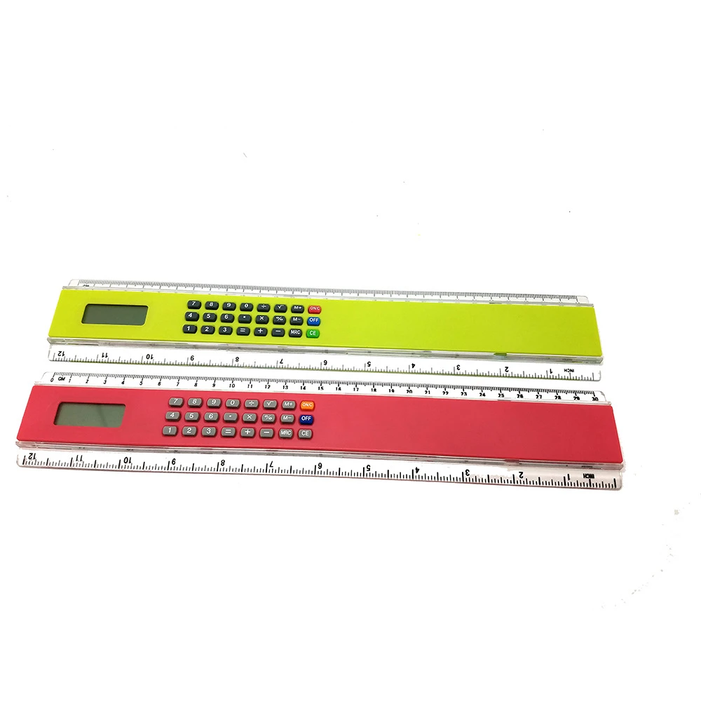 Promotional office Scientific Ruler Calculator LCD Display