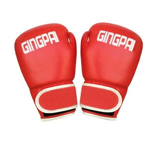 PU fight fitness mirror oem printed professional training custom wholesale boxing gloves