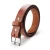 Import PU leather man belts genuine leather pin buckle belt automatic buckle women belts from China