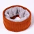 Import Pure color acrylic fibers wide vertical stripes round scarf winter thicken wool warm keep wind proof protect neck from China