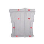 PVC air mattress inflatable car bed , multifunction air mattress for SUV