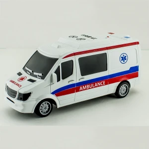Radio control toys 1:32 Scale 4 channel  RC city ambulance car with light remote control vehicle rc toy car rc truck
