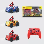 Radio Controlled Car Toys RC Motorcycle 4 Wheels Amphibious Stunt Vehicle
