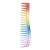 Import Rainbow Color Wholesale New design Hair Comb For Salon Barber Hair Beauty Combing Hair Comb from China