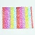 Import Rainbow print pattern synthetic leather for hair bow, Notebook from China