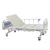 Import Ready Stock Double Crank 2 Turn Functions Medical Hospital Nursing Bed with Mattress Dining Table from China