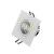 Import Recessed Single head square grille light  93mm  10W cob  led downlight from China