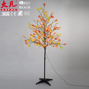 Red Autumn maple tree red maple tree ornamental tropical plants decorative artificial trees and plants