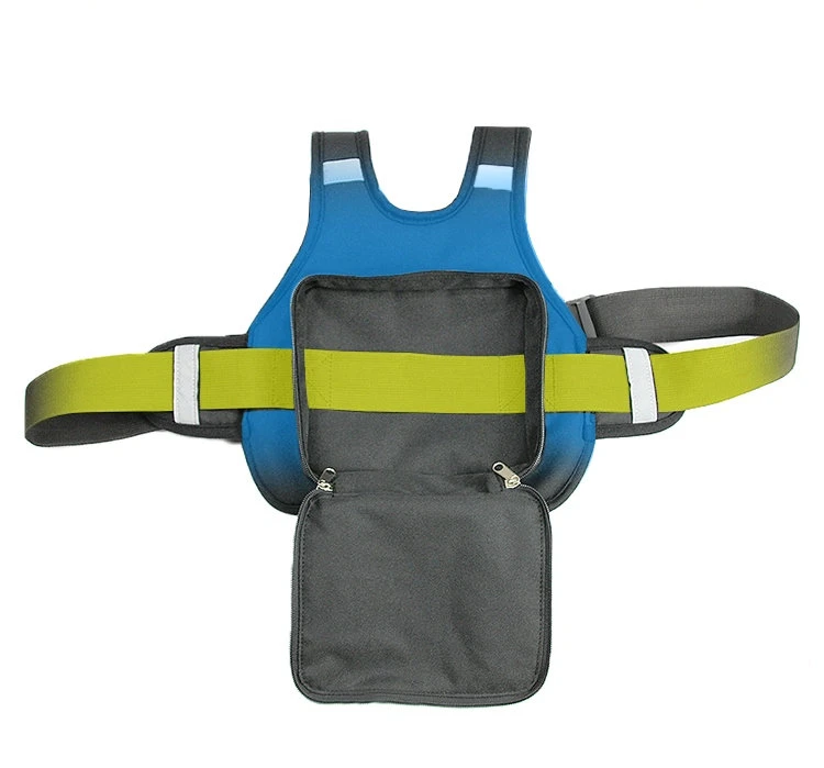 Reflective folding walking safety child harness motorcycle seat belt