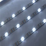 Regal Lighting 2835Aluminum Channel Profile with Frosted Lens Diffuser Cover for LED Strip Light, Mounting Clips and End Caps