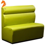 Restaurant dining booth seating set