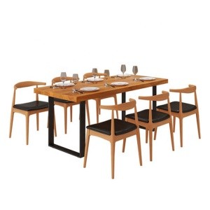 Restaurant Furniture Dining Table Sets With Chair Wooden Desk escritorio