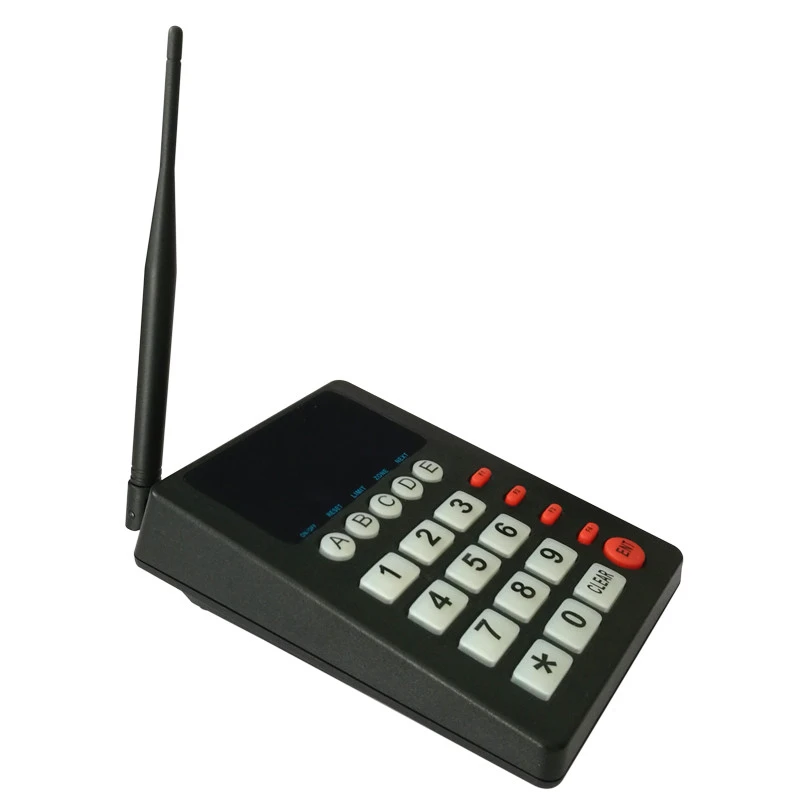 Restaurant Pagers 433.92MHz Coaster Pagers Wireless Guest Waiter Queuing System
