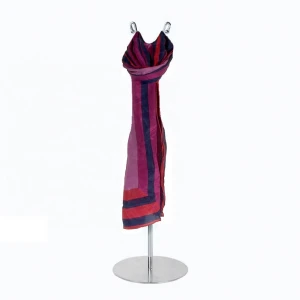 Retail metal silk ties scarf display stand