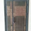 retro steel security door