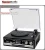 Import Retro Wooden Turntable Record Player Programable CD USB MP3 Play Cassette Radio Gramophone from China