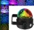 Import RGB Stage Lamps Voice Control LED Crystal Magic Ball Sound Control Laser Stage Effect Light For Party Disco Club from China