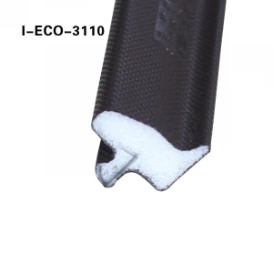 Ribbed Rubber Self-Stick Weatherseal