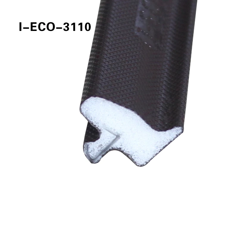 Ribbed Rubber Self-Stick Weatherseal