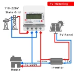 RMshebei 100A Smart Tuya WiFi Multifunction LCD 4P Circuit Breaker 220V 6ka Breaking Capacity Molded Case