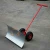 Import Rolling Snow Shovel and snow pusher snow movewith Rotatable Steel Blade, 5 Way Adjustable Handle and Extra Large Rubber Wheels from China