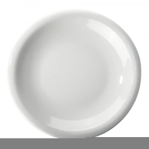 Round Ceramic White Porcelain Melamine Dinner Charger Round A8 Plate