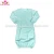 Import Royal Blue Blank Infant Boys Sleepwear Knotted Sleeper Newborn Baby Gown With Mitten Cuffs from China