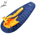 RS-400 ROUTMAN Hiking Waterproof Winter Goose Down Extreme Cold Weather Mummy Sleeping Bag