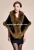 Import Russian Style mink Fur Shawl Real Mink Fur Stole from China