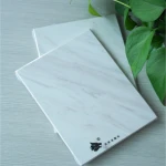 sample link white volakas 6mm reinforced fiber cement 6mm  interior wall panel board for high quality