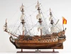 San Felipe Medium L60 cm - Vietnam handmade wooden ship model/ home decoration