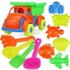 Sand models and truck Plastic sand beach toys set for kids