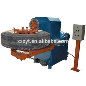 Scrap used tire cutting machine for sale/waste tire sidewall cutter for recycling crumb rubber