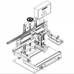 Semi Automatic 3050 Screen Printing Machine Desktop SMTsolder paste Stencil Printer